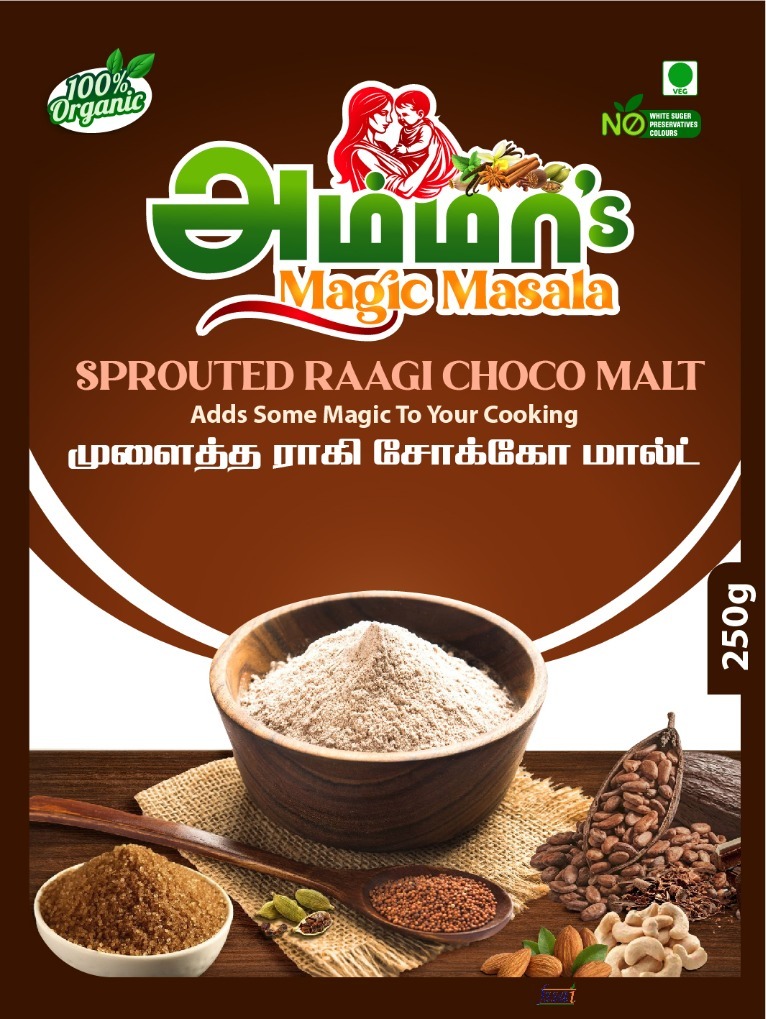 Sprouted Raagi Choco Malt